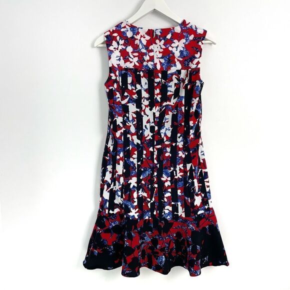 Peter Pilotto for Target  Red Crepe Sheath Fluted Hem
Dress Sz XS - Picture 3 of 16